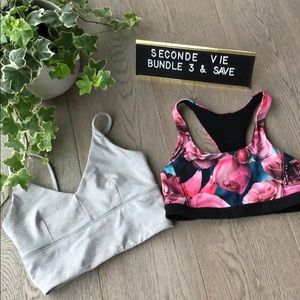 Pack of two lululemon sports bras